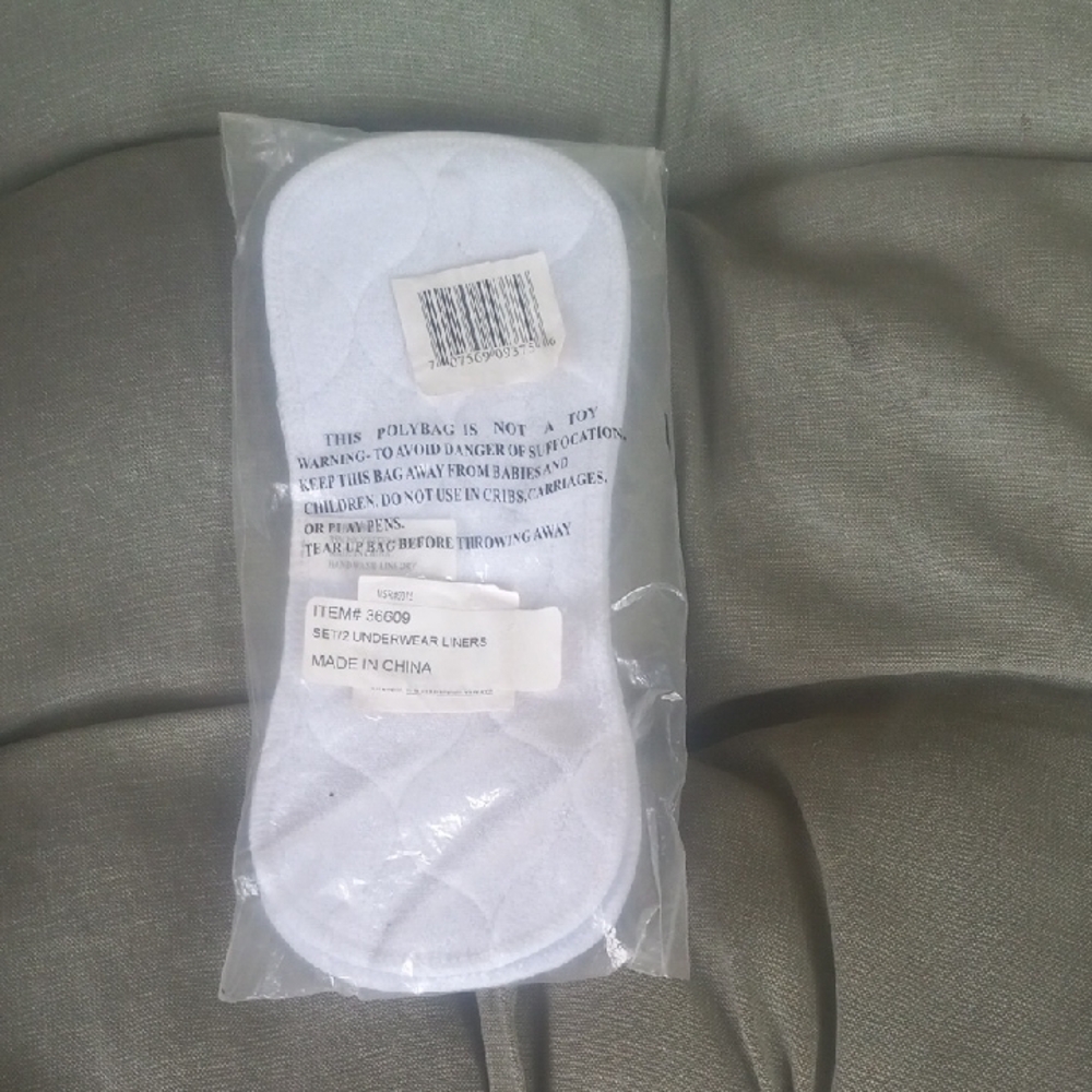 White Underwear Liners